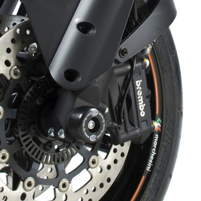Padací chrániče přední vidlice, KTM 690 SMCR '12- /690 ENDURO '08-, černé